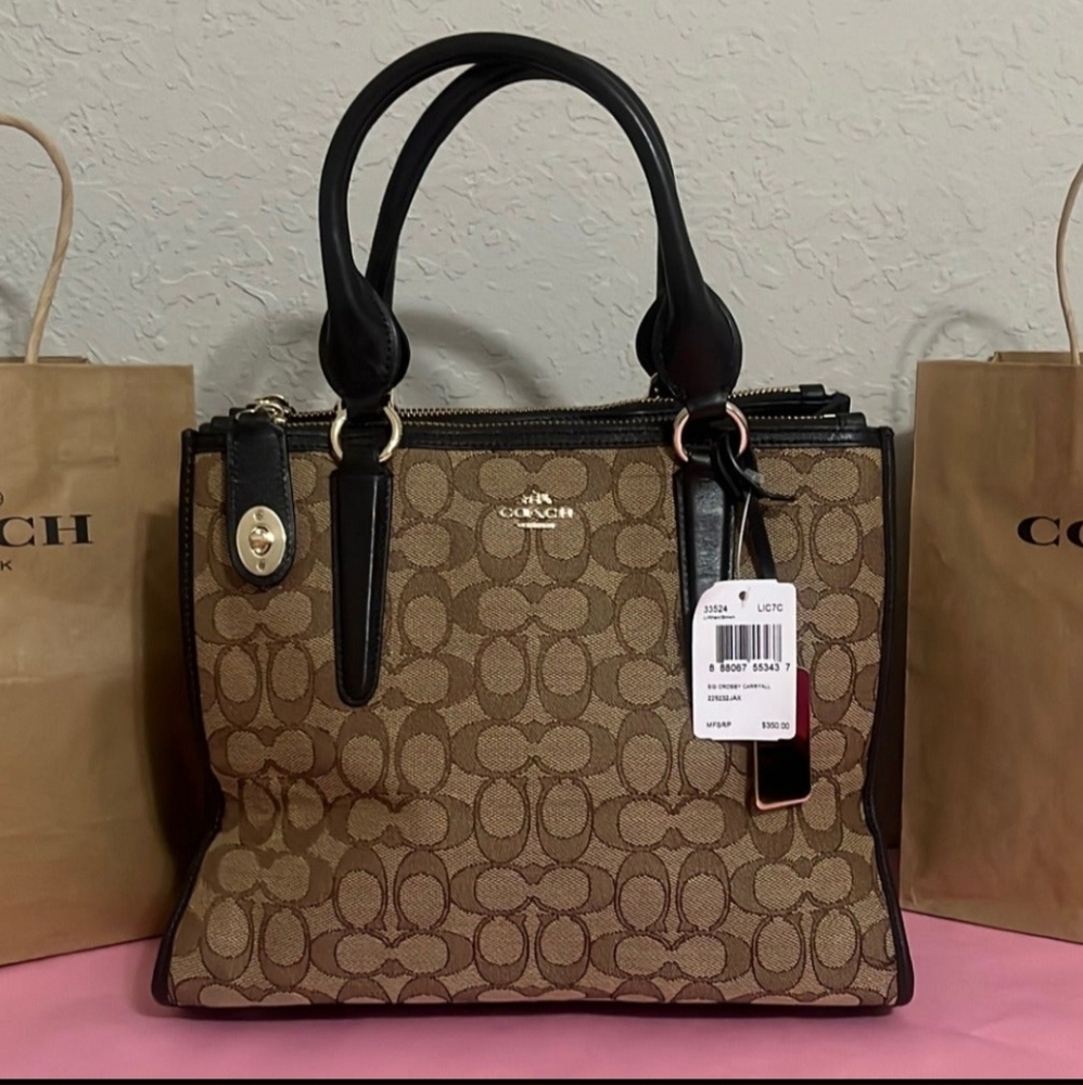 Coach Crosby Signature Purse